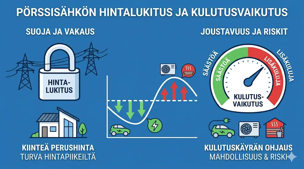 Pörssisähkön hintalukitus - kansikuva
